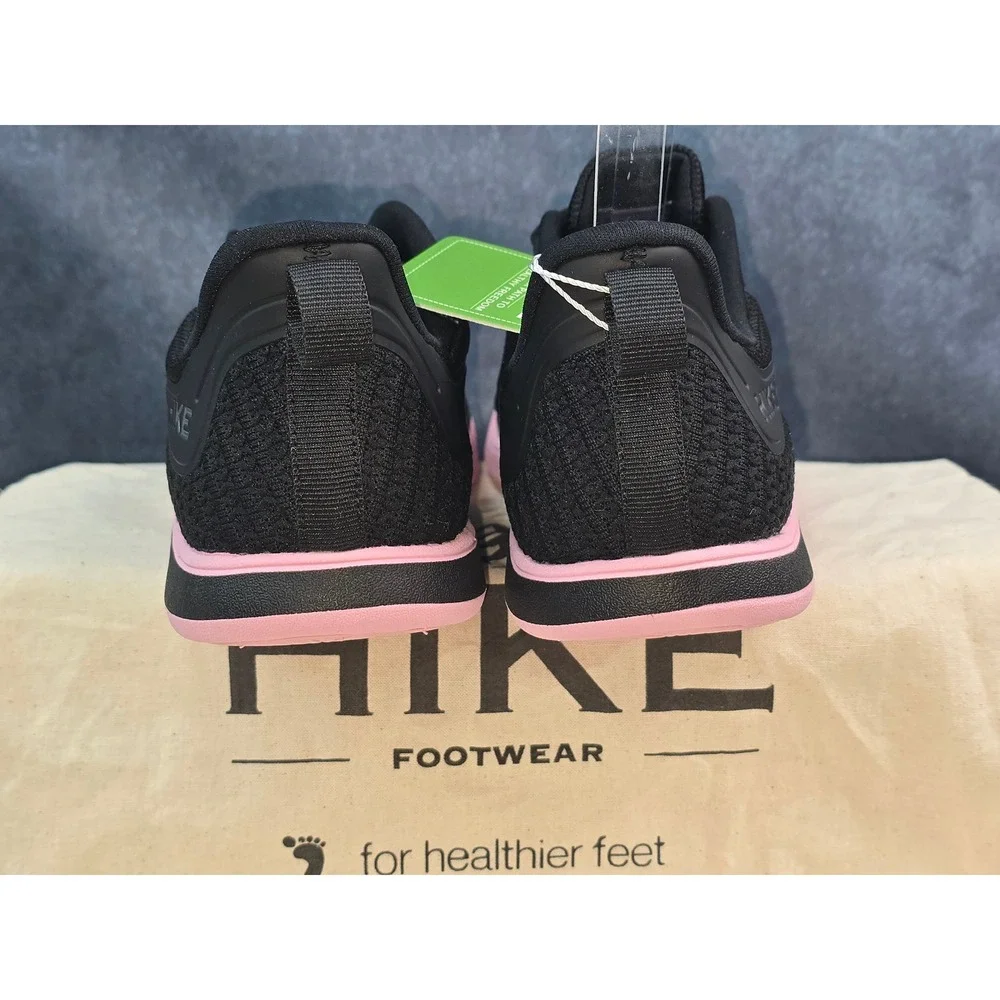 NWT Hike Footwear Wave Sneakers Black Pink Barefoot Minimalist EU 37/ W 6.5
